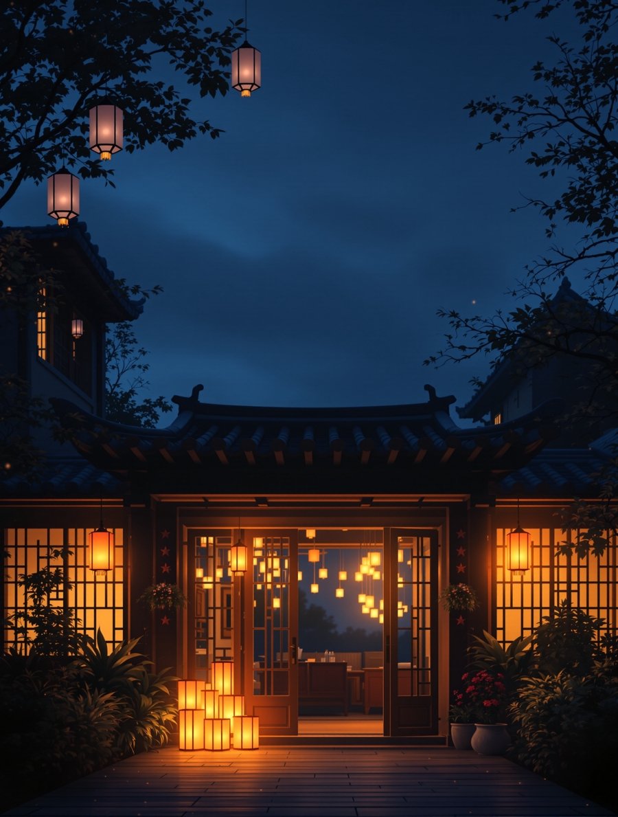 电影《灯火阑珊处》海报